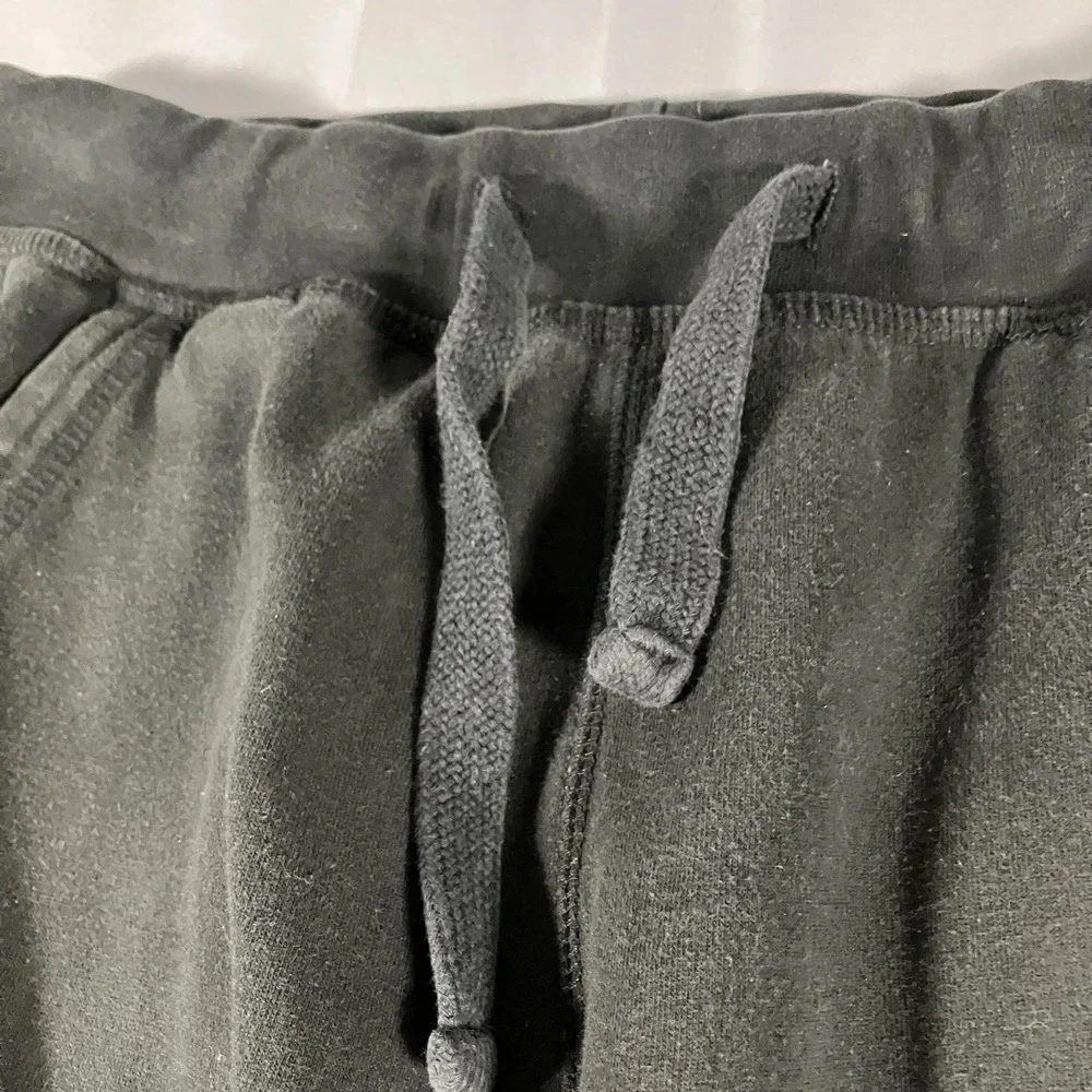 Inglewood Sweatpants Mens‎ Medium Black Fleece Joggers Cotton Heritage Logo